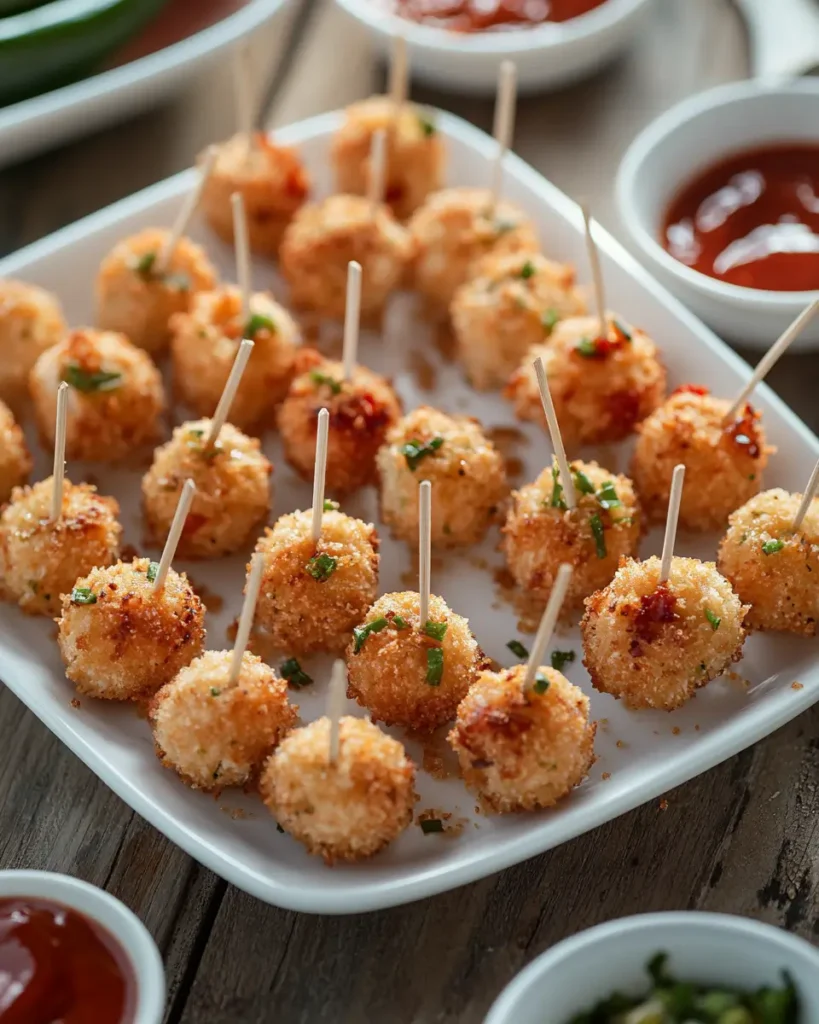 u6472731739 jalapeo popper bites served on a white appetizer 58d6c99a 2a50 4d4e 8359 f9d5ca50875f 2 Easy Jalapeño Popper Bites with Sweet Chili Sauce
