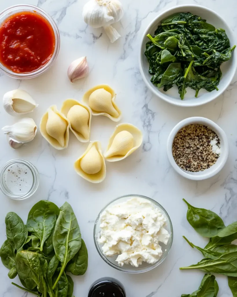 u6472731739 overhead shot of stuffed shell ingredients includ 4c3079df 28c6 471e 9ab6 79f9c6e603ab 3 Easy Dinner Recipe: Stuffed Shells