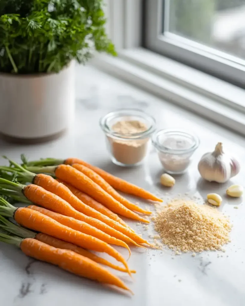 0 0 2 1 Crispy Parmesan Ranch Smashed Carrots