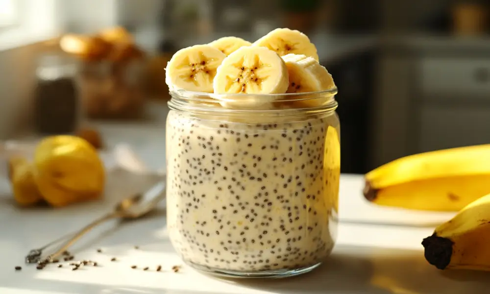 3 Ingredient Banana Chia Pudding 1 3 Ingredient Banana Chia Pudding