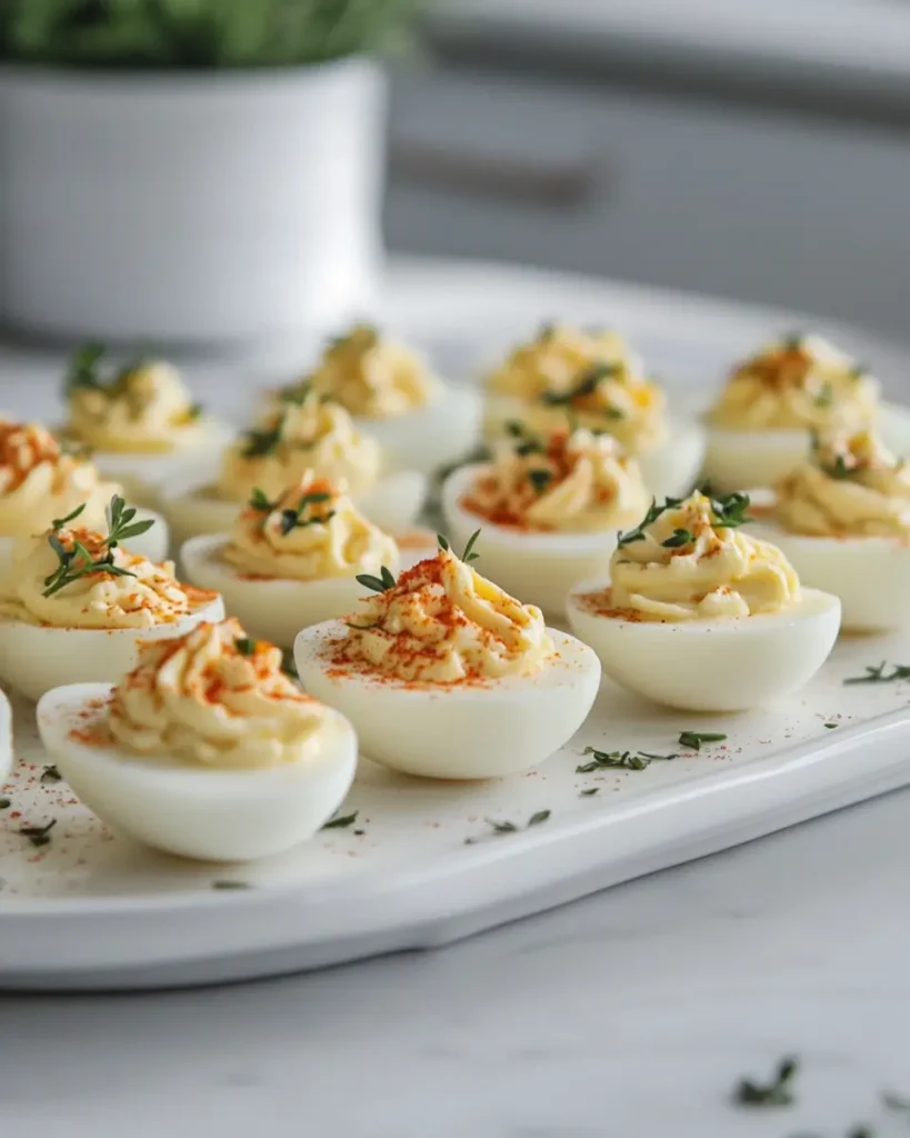Air Fryer Deviled Eggs 2 Air Fryer Deviled Eggs