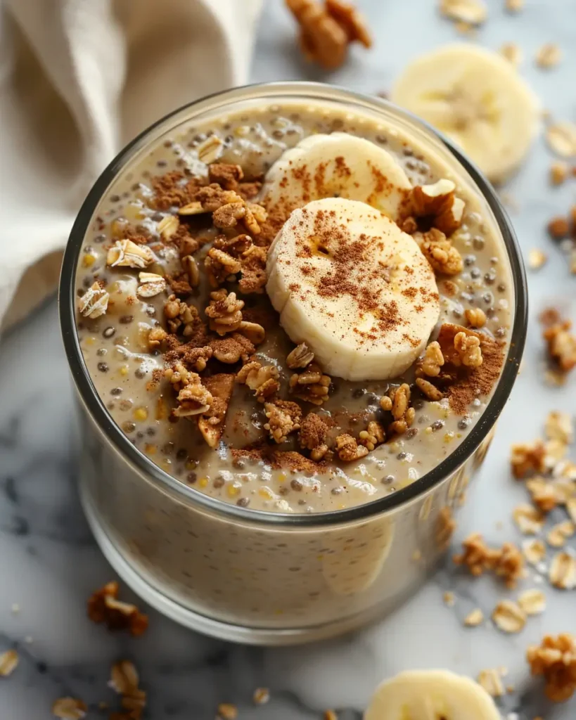 Banana Bread Chia Pudding 2 Banana Bread Chia Pudding