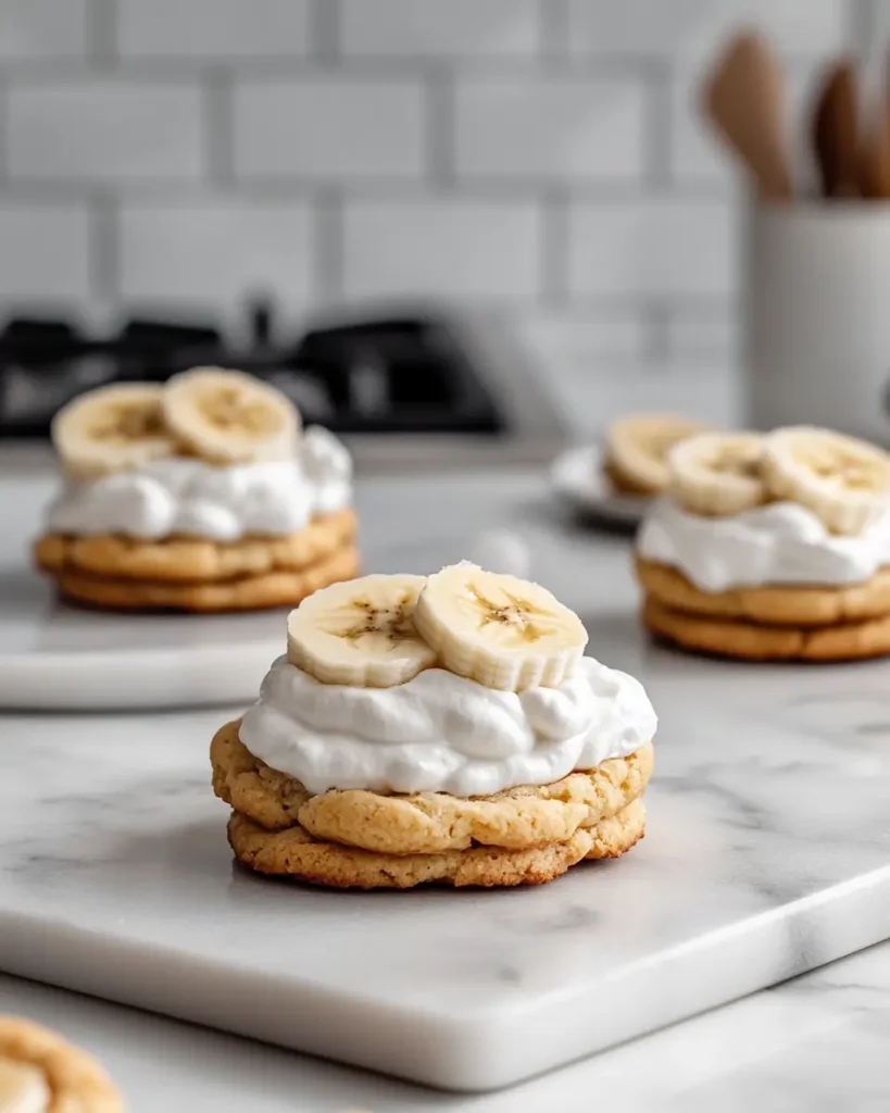 Banana Cream Pie Cookies 1 Banana Cream Pie Cookies