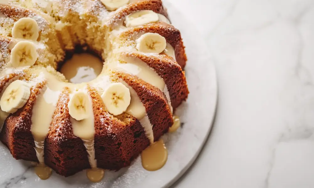 Banana Pudding Bundt Cake 1 Banana Pudding Bundt Cake