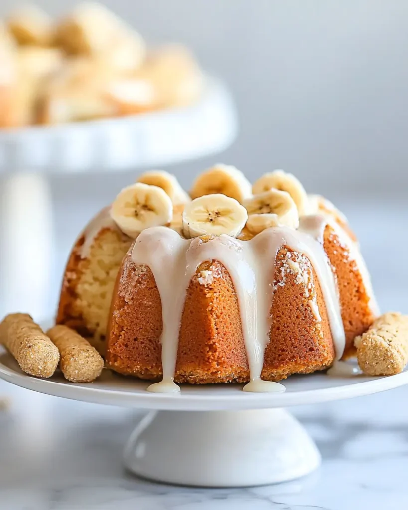 Banana Pudding Bundt Cake recipe Banana Pudding Bundt Cake