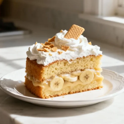 Banana Pudding Cake with Vanilla Banana Pudding Cake with Vanilla