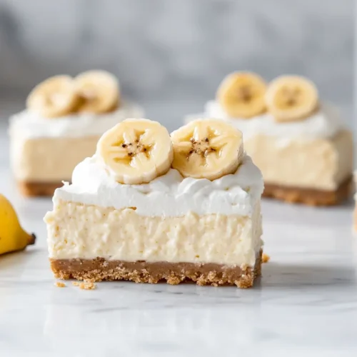 Banana Pudding Cheesecake Bars recipe Banana Pudding Cheesecake Bars