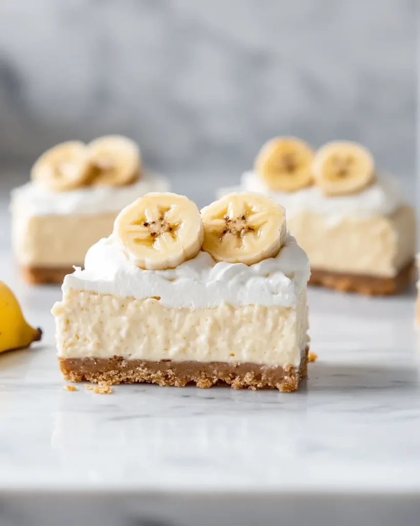 Banana Pudding Cheesecake Bars recipe Banana Pudding Cheesecake Bars