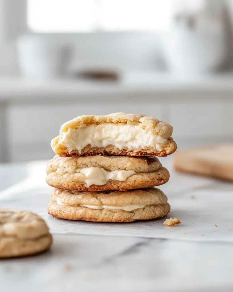 Banana Pudding Cookies with Cheesecake Filling recipe Banana Pudding Cookies with Cheesecake Filling