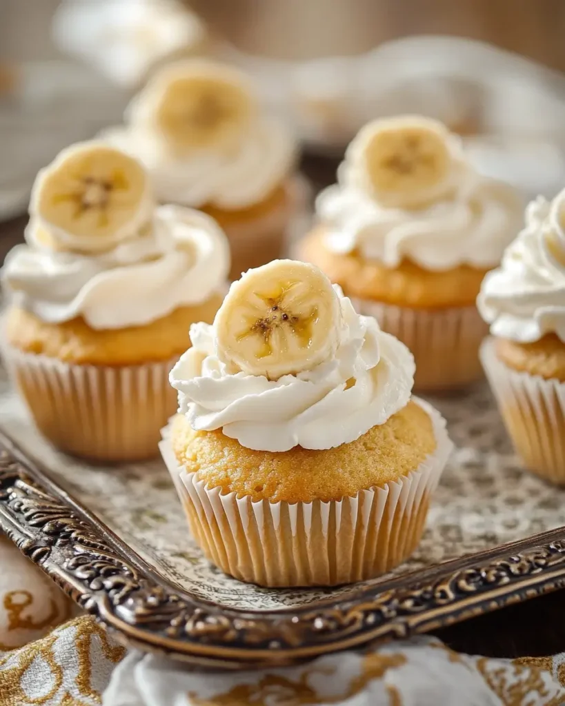 Banana Pudding Cupcake Banana Pudding Cupcakes