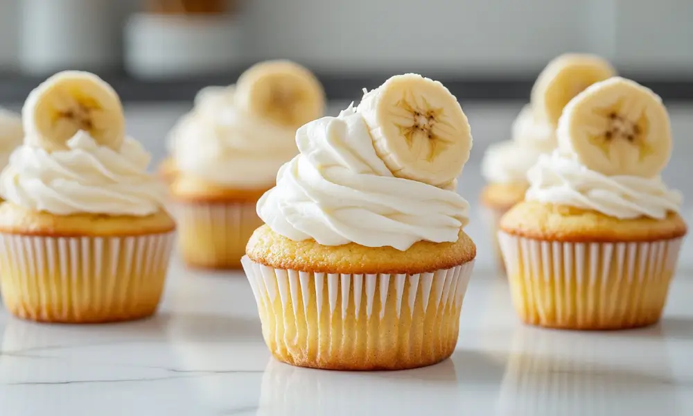 Banana Pudding Cupcakes 1 Banana Pudding Cupcakes