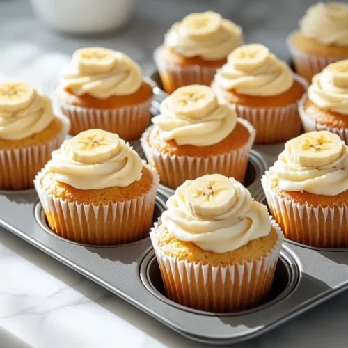 Banana Pudding Cupcakes RECIPE Banana Pudding Cupcakes