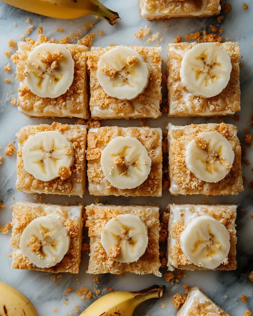 Banana Pudding Rice Krispie Treats RECIPE Banana Pudding Rice Krispie Treats