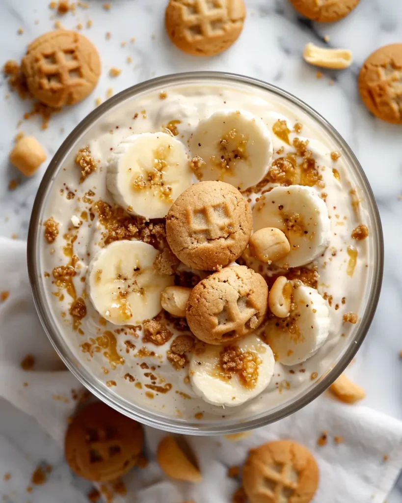 Banana Pudding with Cream Cheese and Chessman Cookies 1 Banana Pudding with Cream Cheese and Chessman Cookies