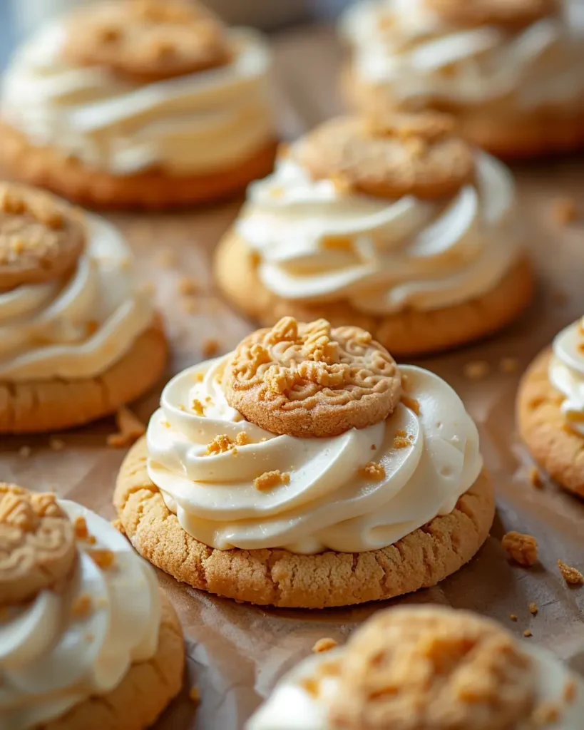 Chilled Crumbl Banana Cream Pie Cookies 3 Chilled Crumbl Banana Cream Pie Cookies