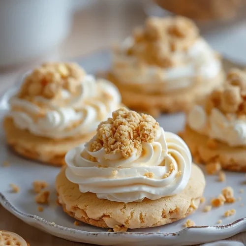 Chilled Crumbl Banana Cream Pie Cookies Chilled Crumbl Banana Cream Pie Cookies