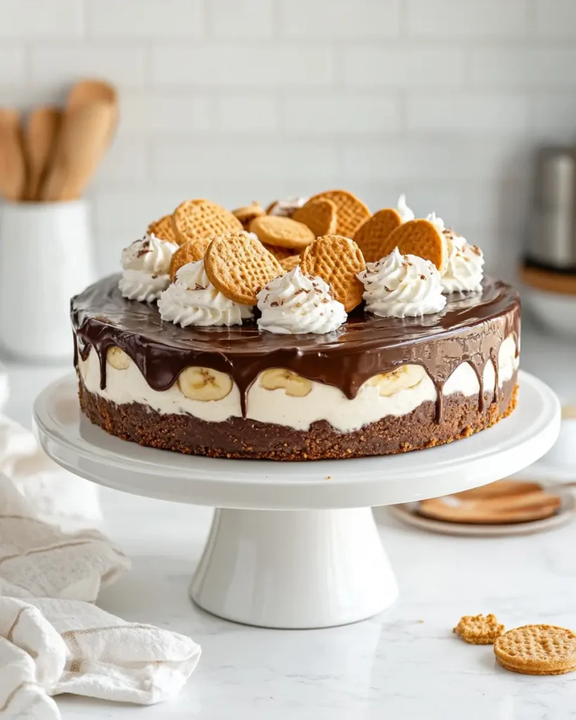 Chocolate Banana Pudding Cheesecake Chocolate Banana Pudding Cheesecake