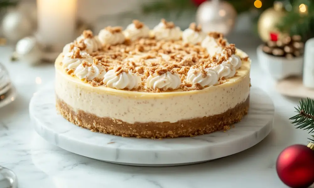 Christmas Banana Pudding Cheesecake 1 Christmas Banana Pudding Cheesecake