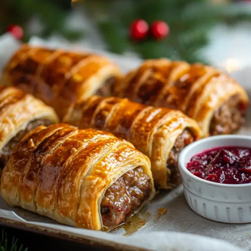 Christmas Sausage Roll RECIPE Flaky and Festive Christmas Sausage Roll