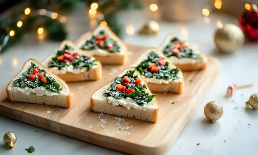 Christmas Tree Sandwiches 1 Christmas Tree Sandwiches