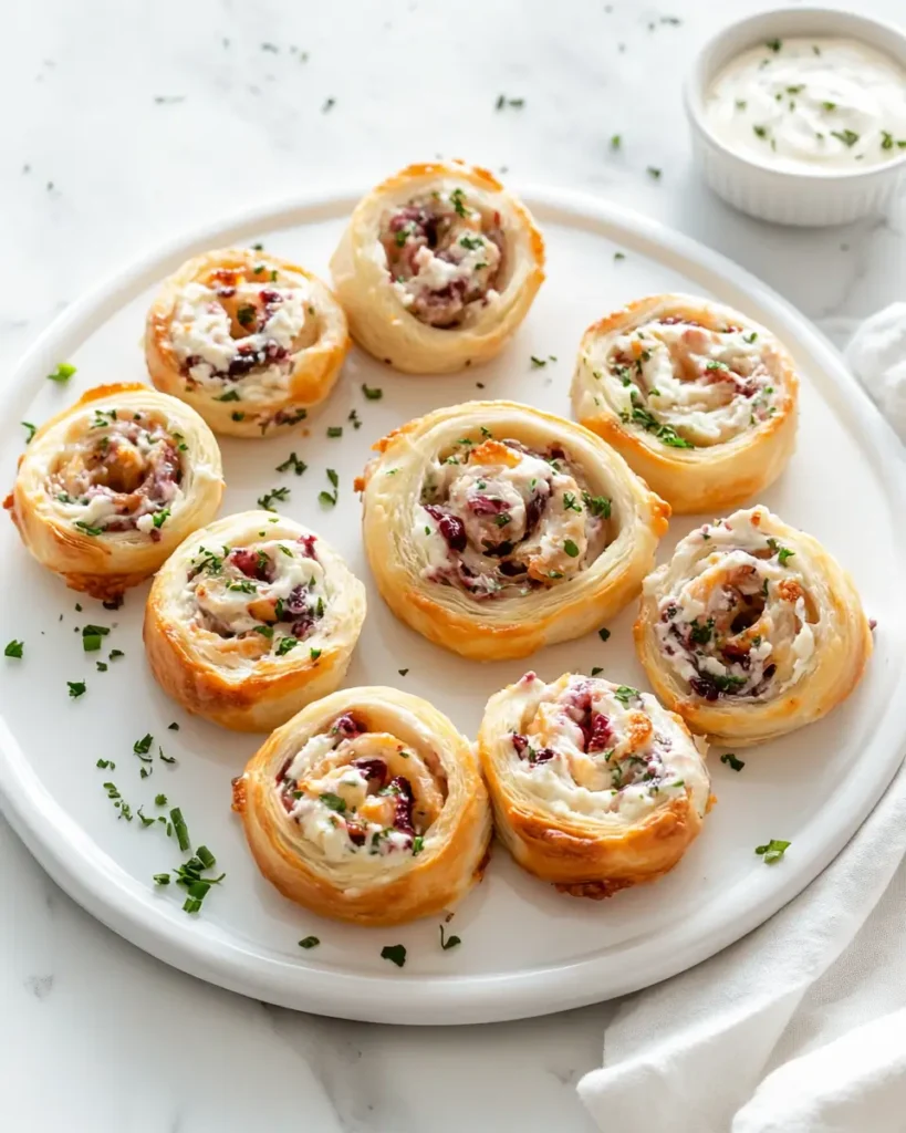 Cranberry Feta Pinwheel 1 Cranberry Feta Pinwheel