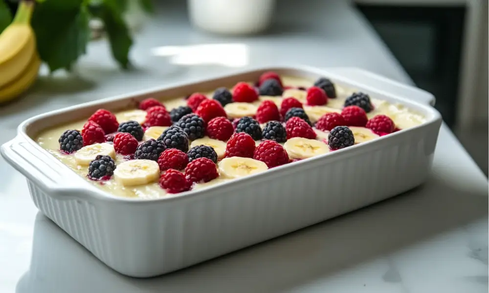Creamy Berry Banana Pudding Recipe 1 Creamy Berry Banana Pudding Recipe