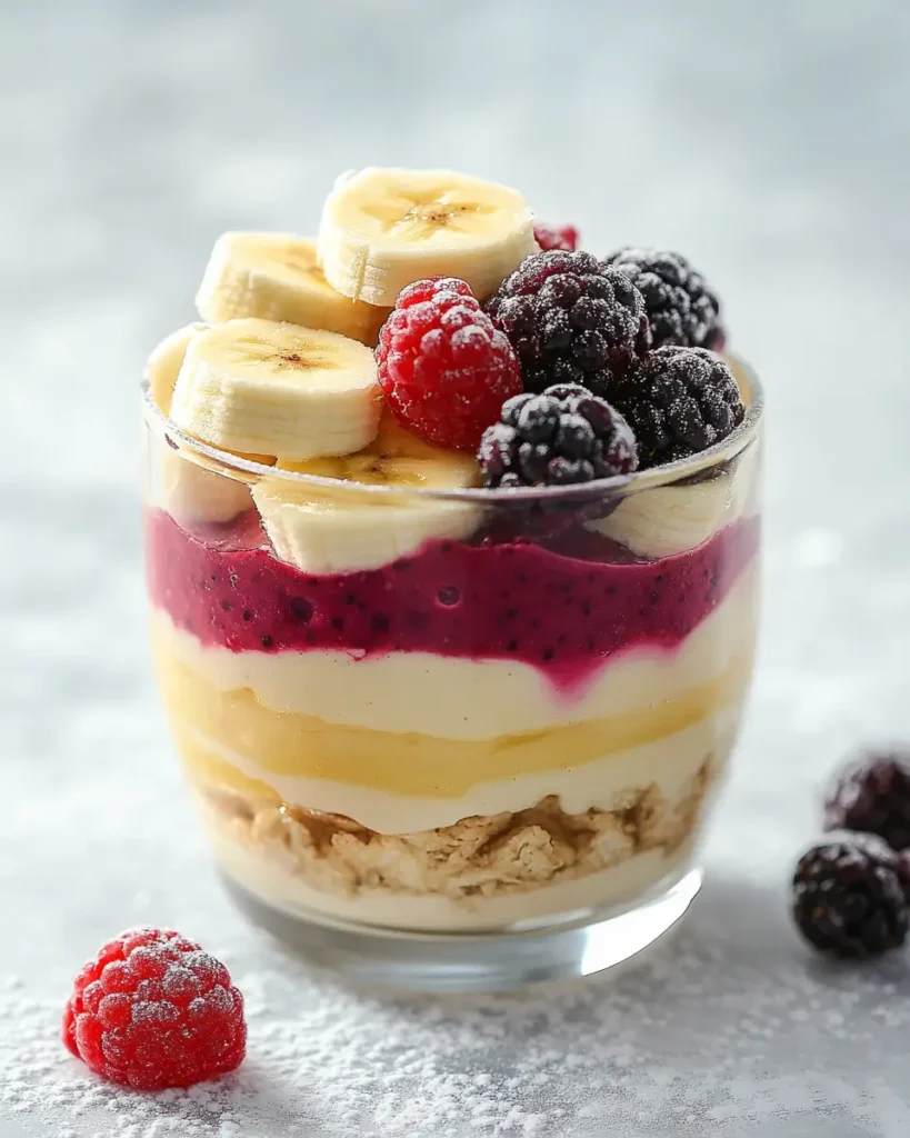 Creamy Berry Banana Pudding Recipe Creamy Berry Banana Pudding Recipe
