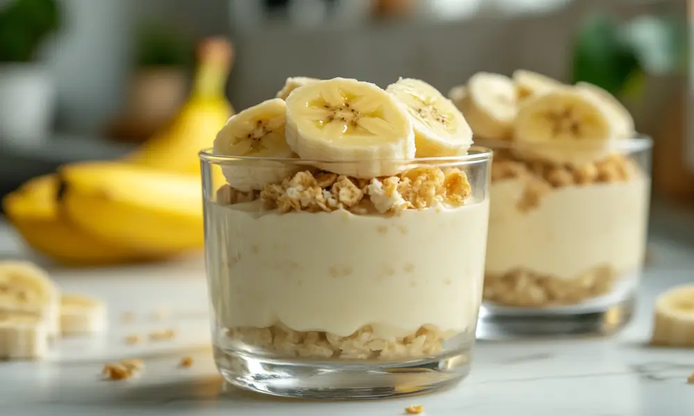Creamy Cottage Cheese Banana Pudding 2 Creamy Cottage Cheese Banana Pudding