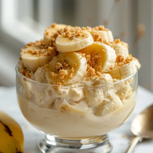 Creamy Cottage Cheese Banana Pudding Creamy Cottage Cheese Banana Pudding