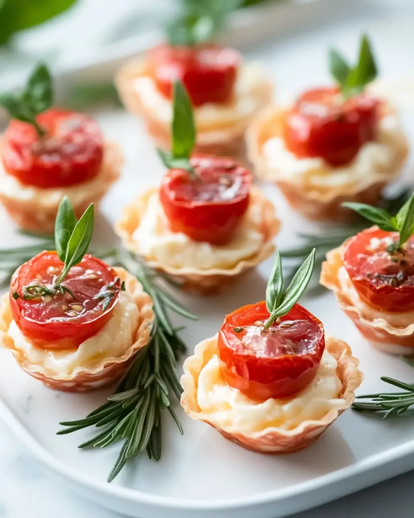 Crisp Salami Cup Appetizers 2 Crisp Salami Cup Appetizers