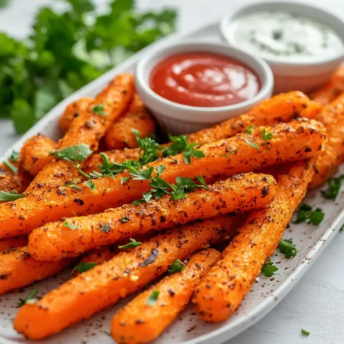 Crispy Parmesan Ranch Smashed Carrots Crispy Parmesan Ranch Smashed Carrots