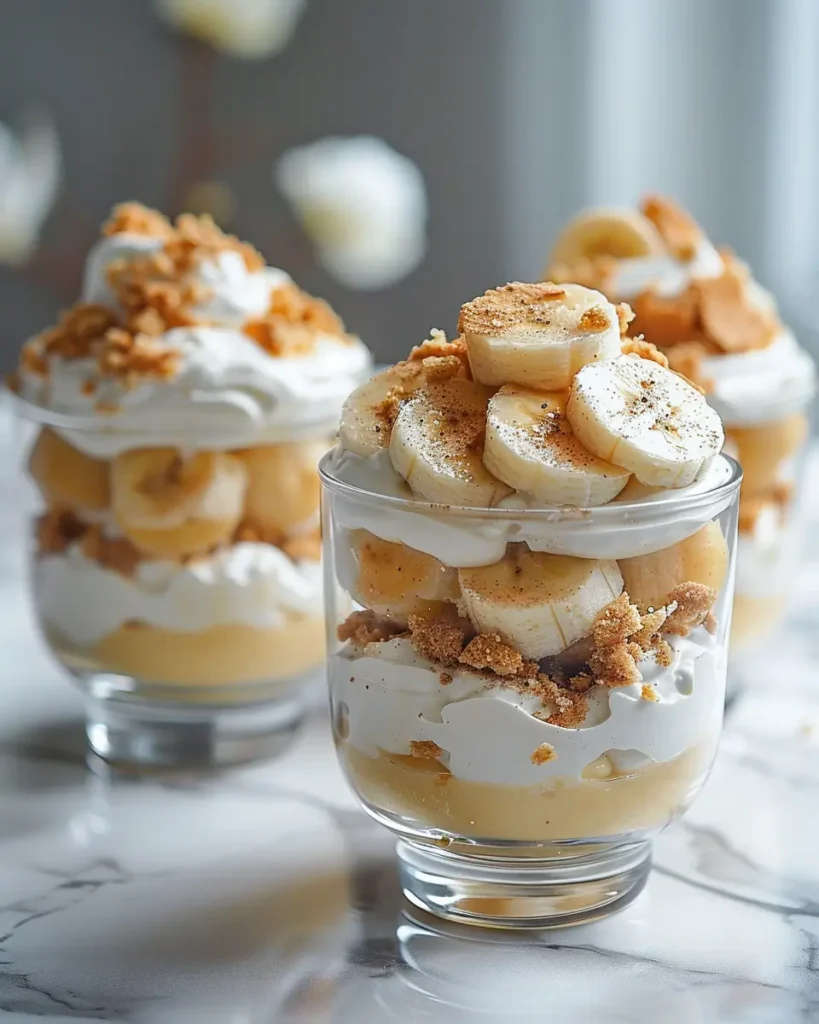 Easy No Bake Southern Banana Pudding Cup 2 Easy No Bake Southern Banana Pudding Cup