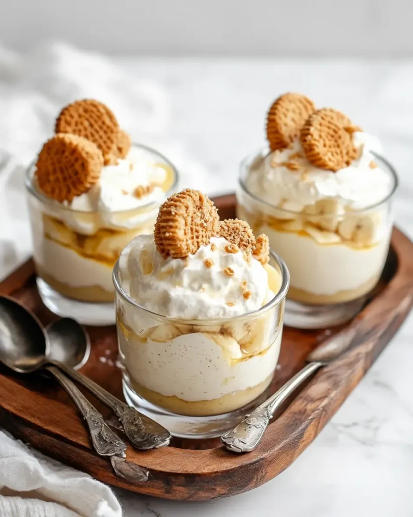Easy No Bake Southern Banana Pudding Cup Easy No Bake Southern Banana Pudding Cup