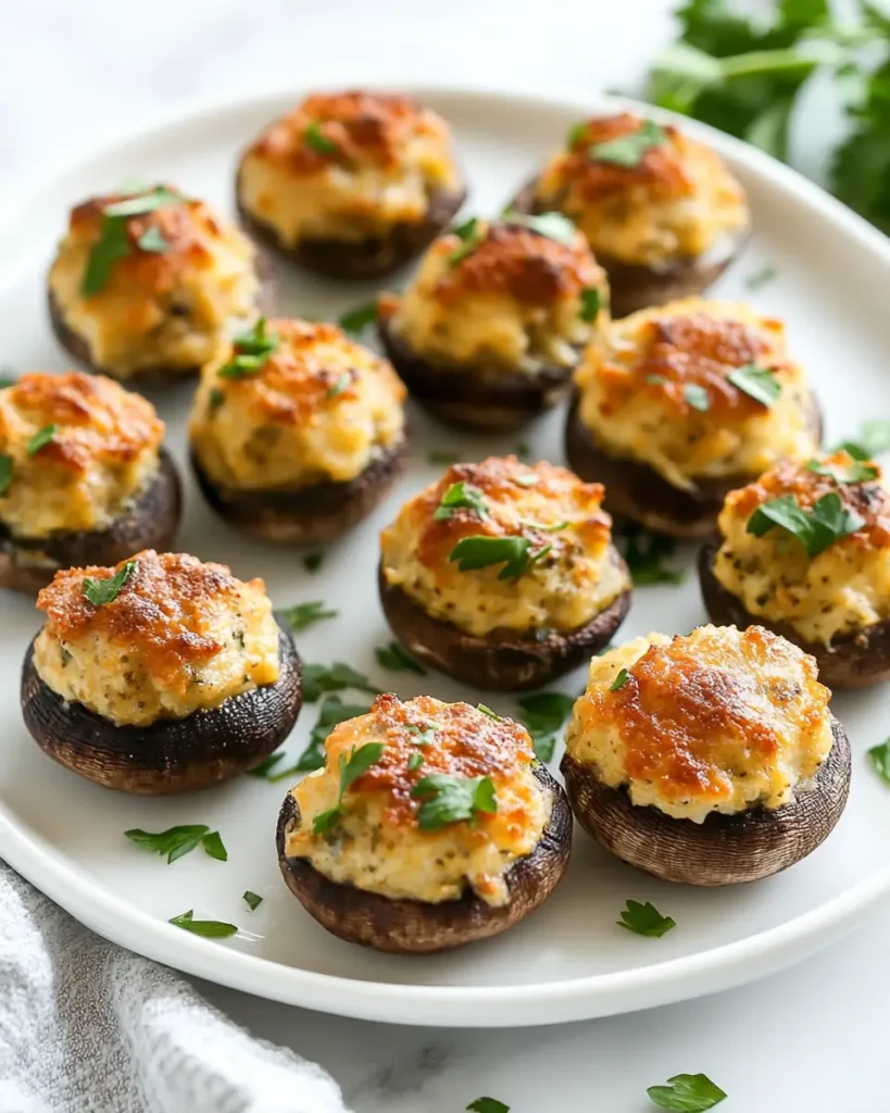 Easy Stuffed Mushrooms Easy Stuffed Mushrooms Recipe