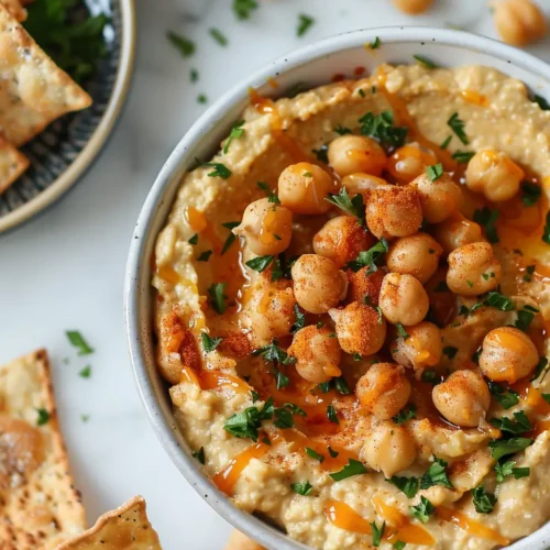 Healthy High Protein Vegetarian Buffalo Chickpea Dip Healthy High Protein Vegetarian Buffalo Chickpea Dip