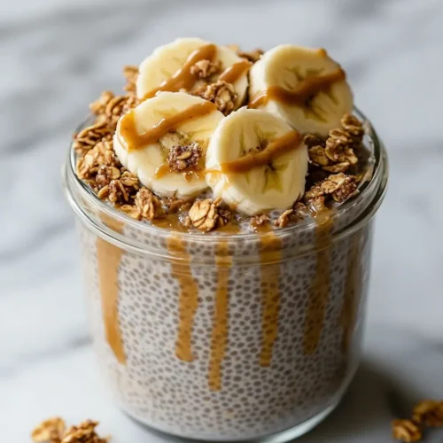 Healthy Peanut Butter Banana Chia Pudding recipe Healthy Peanut Butter Banana Chia Pudding