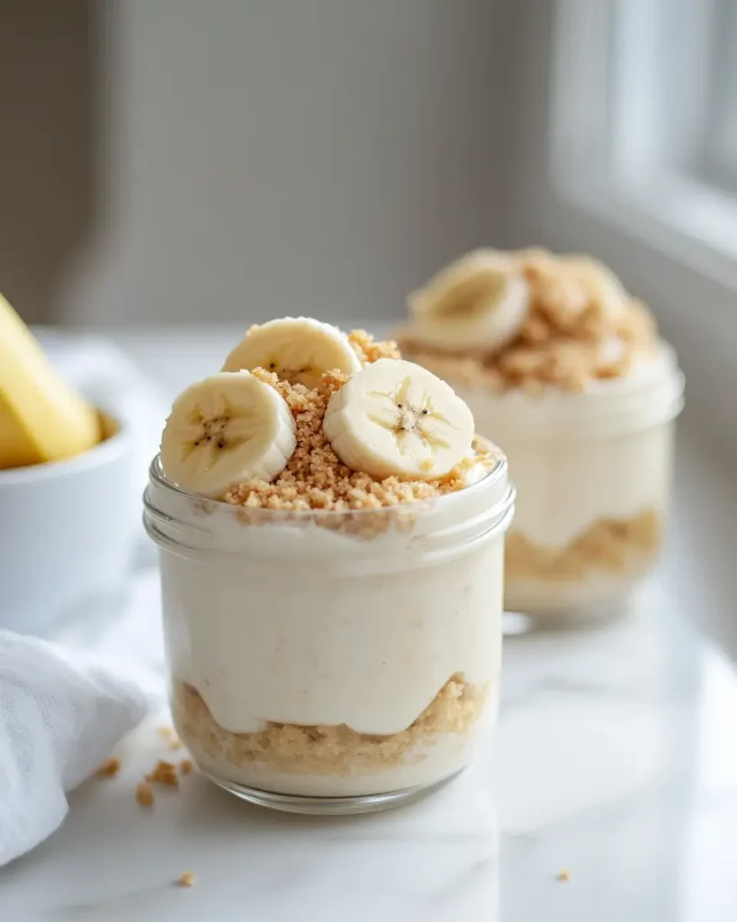 High Protein Banana Cream Pudding 2 High Protein Banana Cream Pudding