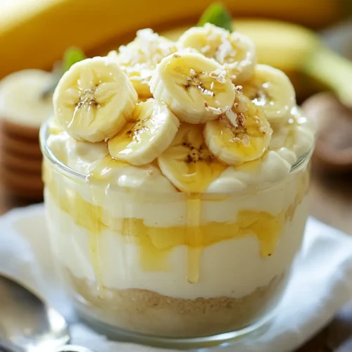 High Protein Banana Cream Pudding High Protein Banana Cream Pudding