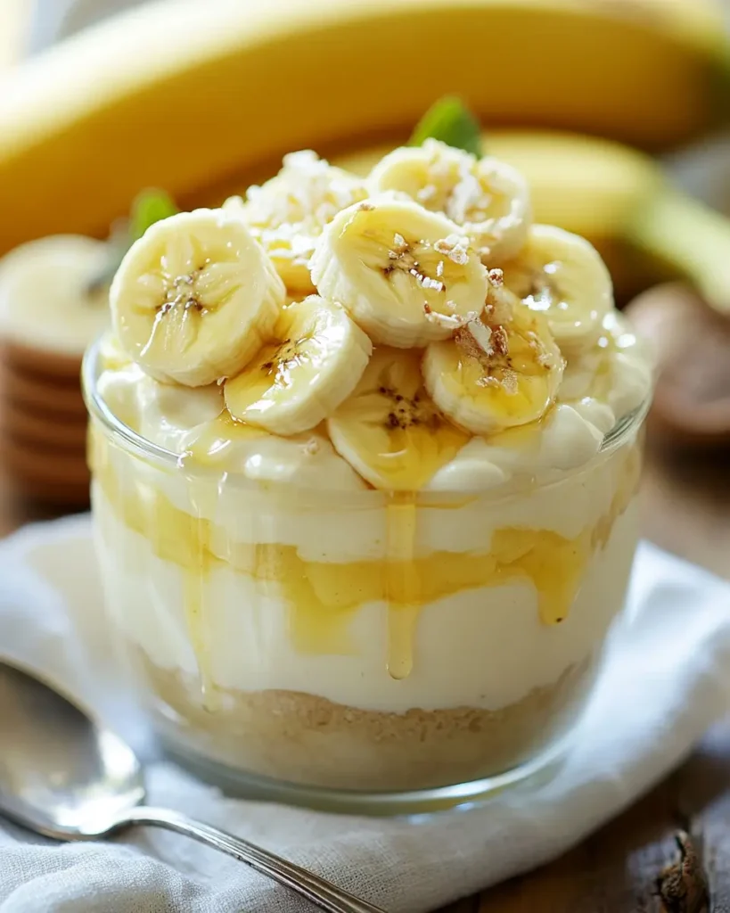 High Protein Banana Cream Pudding High Protein Banana Cream Pudding