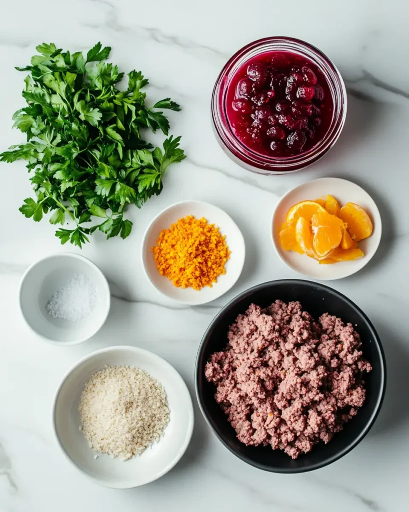 INGREDIENT Cranberry Orange Meatballs Cranberry Orange Meatballs