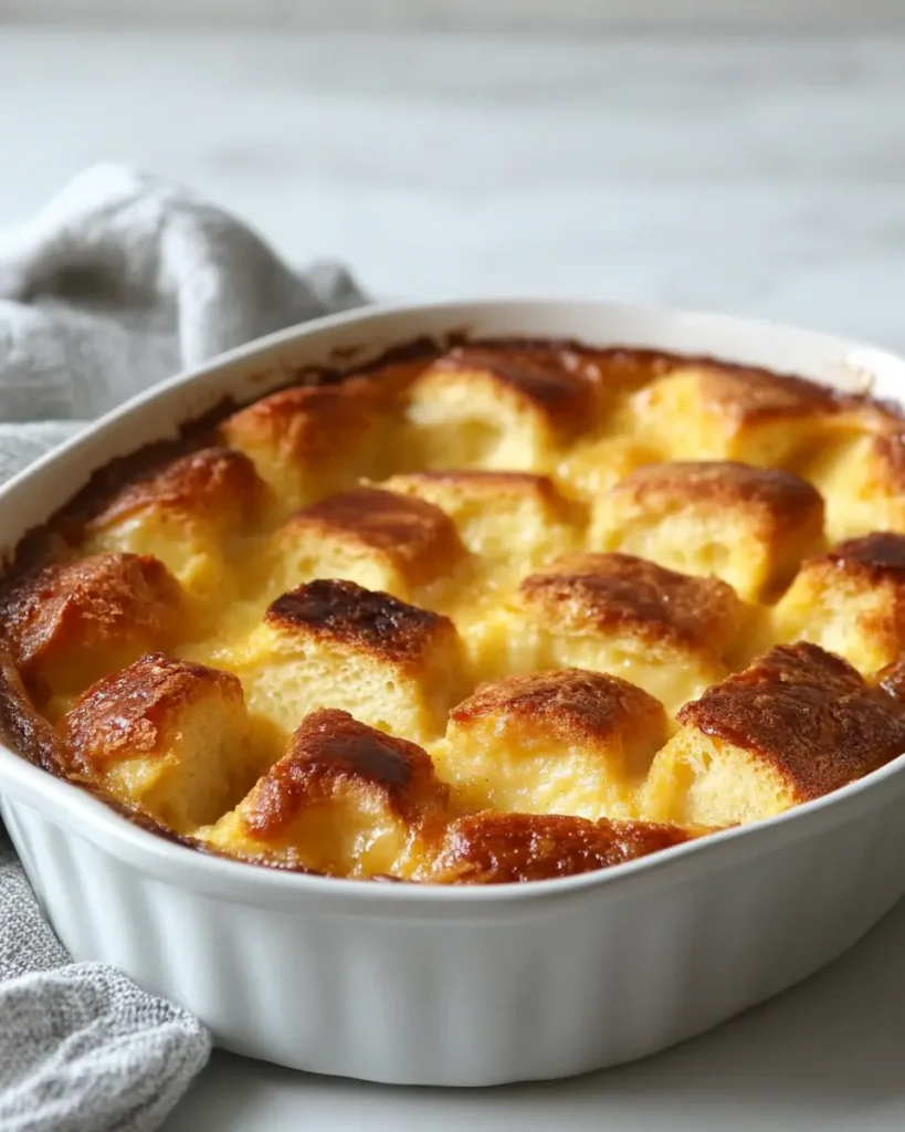 INSTRECTION 1 Bananas Foster Bread Pudding