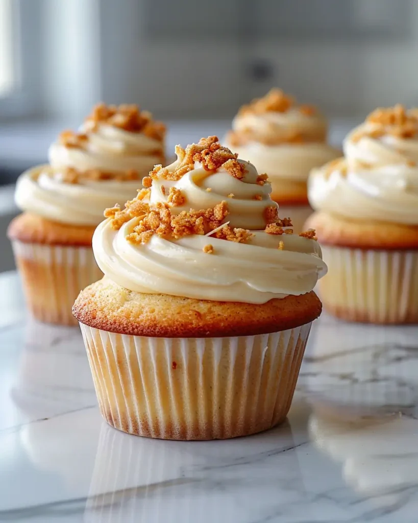 Mini Banana Pudding Cupcake Cakes Mini Banana Pudding Cupcakes