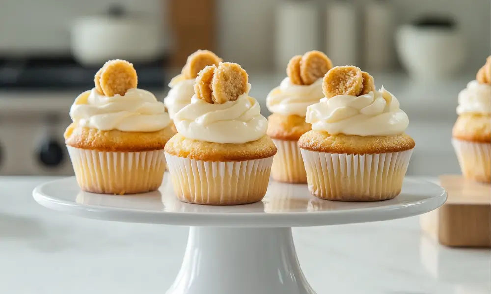 Mini Banana Pudding Cupcakes Mini Banana Pudding Cupcakes