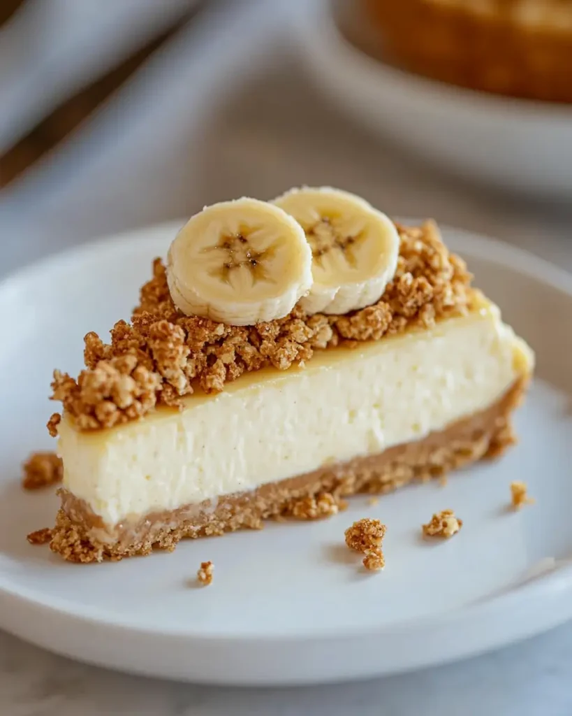 No Bake Banana Pudding Crunch Cheesecake 2 No-Bake Banana Pudding Crunch Cheesecake