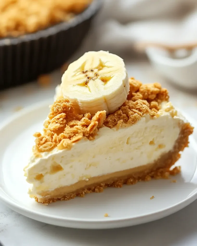 No Bake Banana Pudding Crunch Cheesecake No-Bake Banana Pudding Crunch Cheesecake