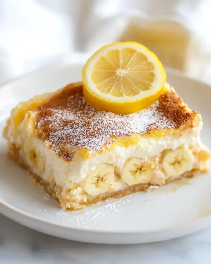 Old Fashioned Banana Pudding with Lemon RECIPE Old Fashioned Banana Pudding with Lemon