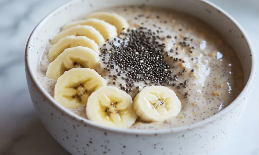 Peanut Butter Banana Chia Pudding 1 Peanut Butter Banana Chia Pudding