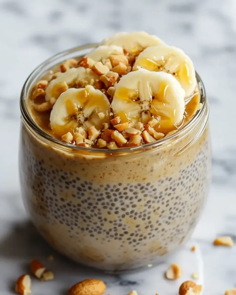 Peanut Butter Banana Chia Pudding RECIPE Peanut Butter Banana Chia Pudding