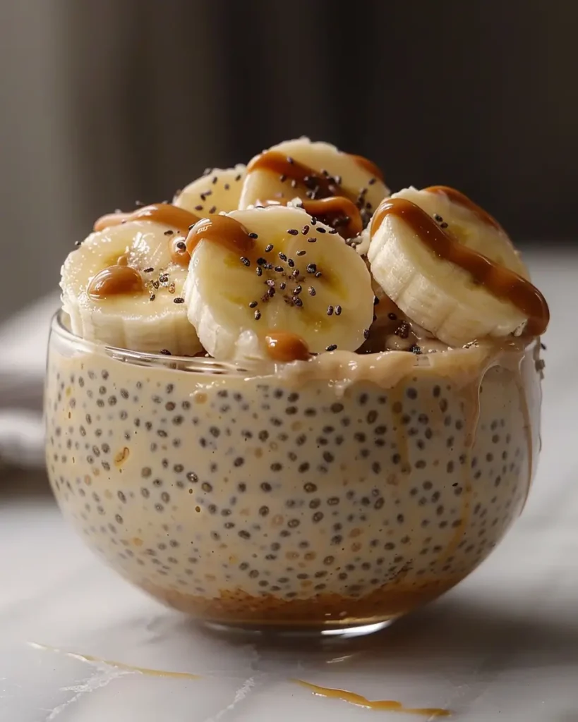Peanut Butter Banana Chia Pudding SERVING Peanut Butter Banana Chia Pudding