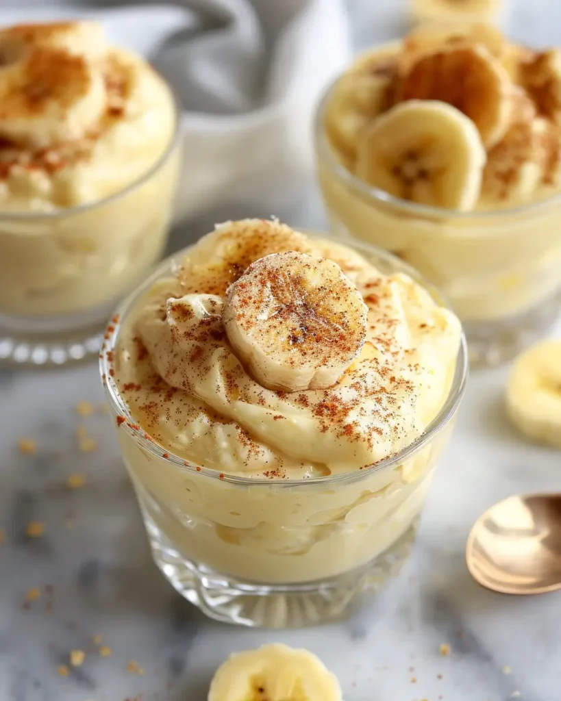 Protein Packed Banana Pudding Protein-Packed Banana Pudding Delight